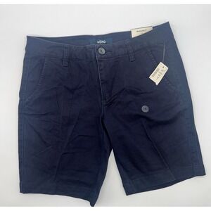 Aeropostale Women's Size 4 Blue Bermuda Shorts Mid Rise 9" Inseam NWT